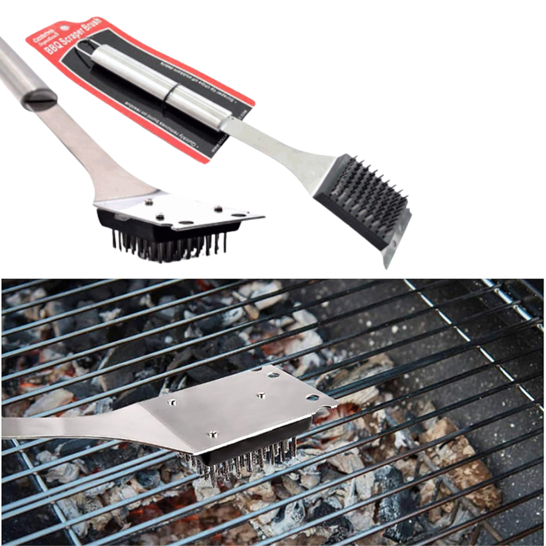 Cepillo para BBQ de Acero Inoxidable 39cm 021-19420 Selecto