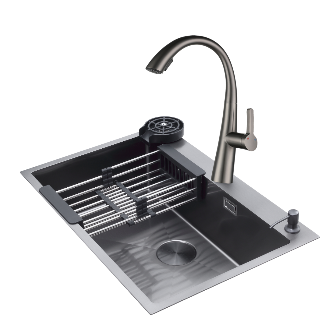 Fregador Bolonia 84 de Acero Inoxidable Satinado 304 Drija DRIJA