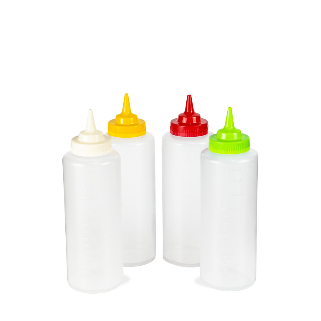 Salsero Plástico Transparente 880ml MERMESMOS009