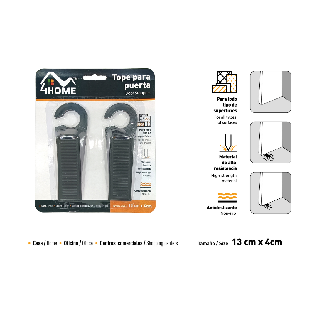 Set de 2 Piezas de Sostenedor de Puertas HM-DS91 EXCALIBUR