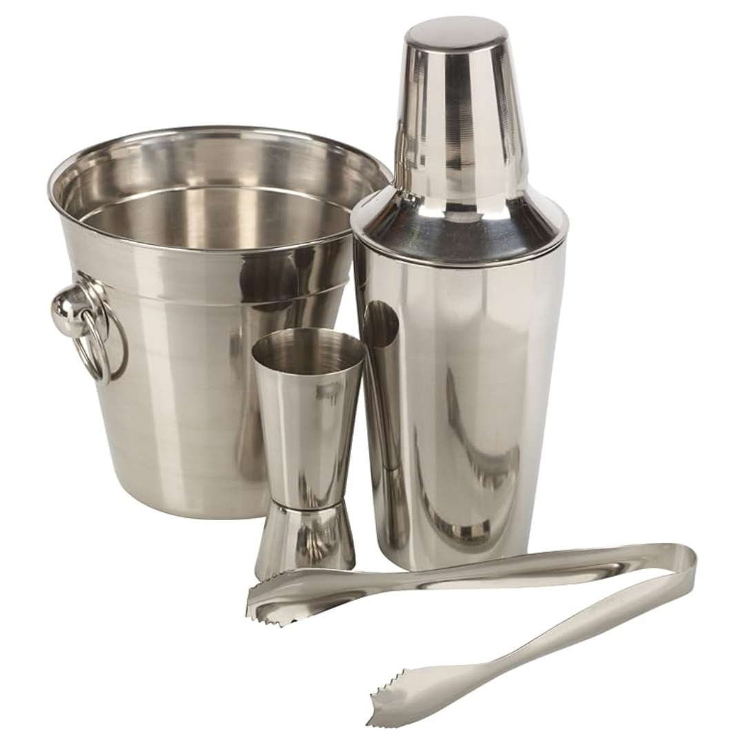 Set de 4 Piezas de Coctelera MI-4212 Selecto