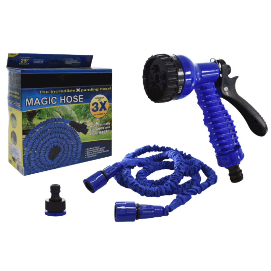 Manguera de Agua Expansible de 25' Azul 88363