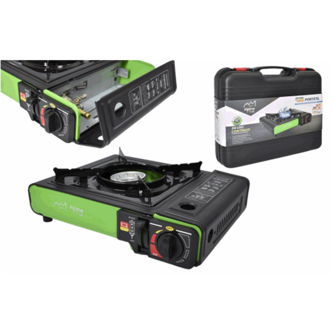 Estufa Portátil de Gas Butano con Estuche ALP-010-8