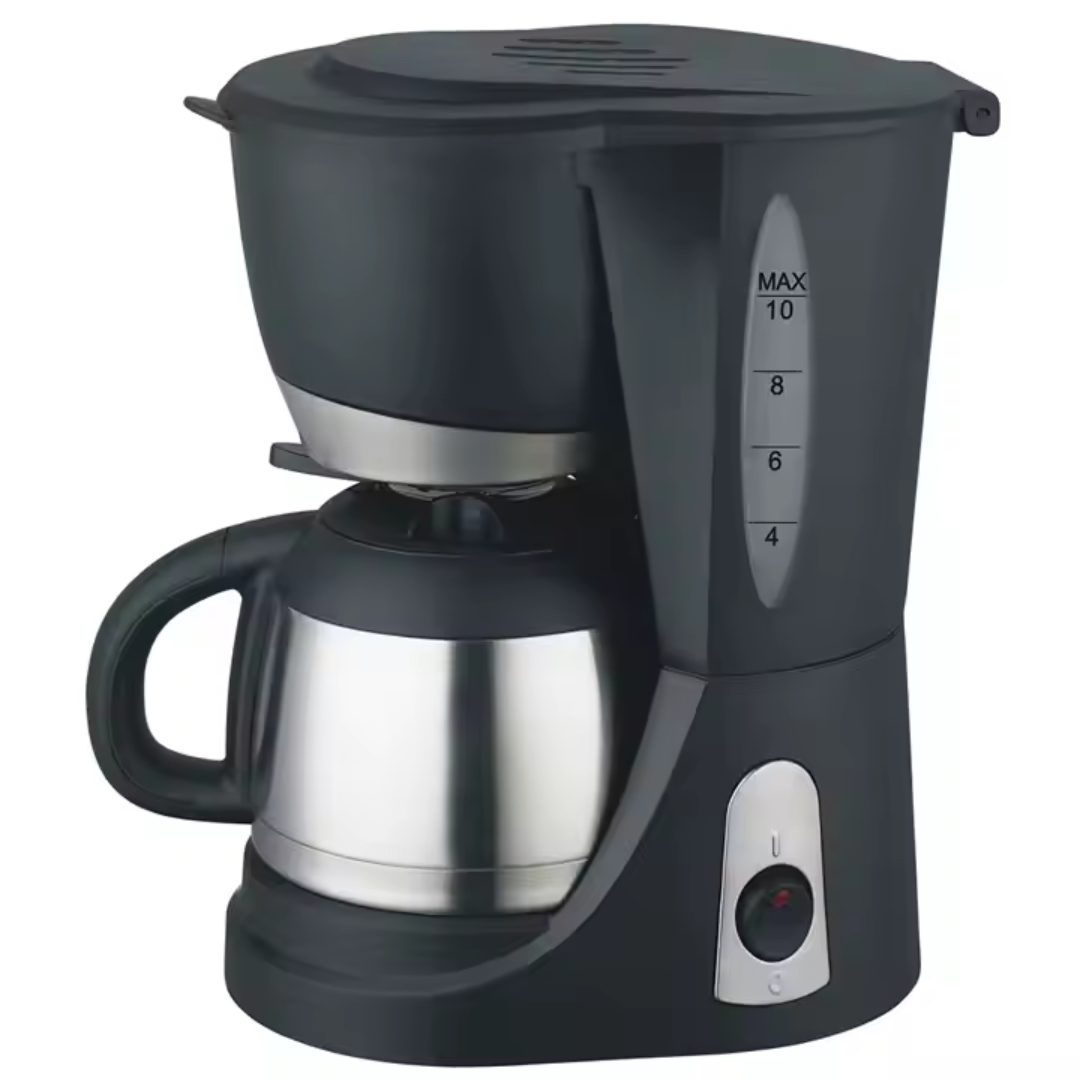 Cafetera Eléctrica de Acero Inoxidable 1.0L Lotus LT-3080