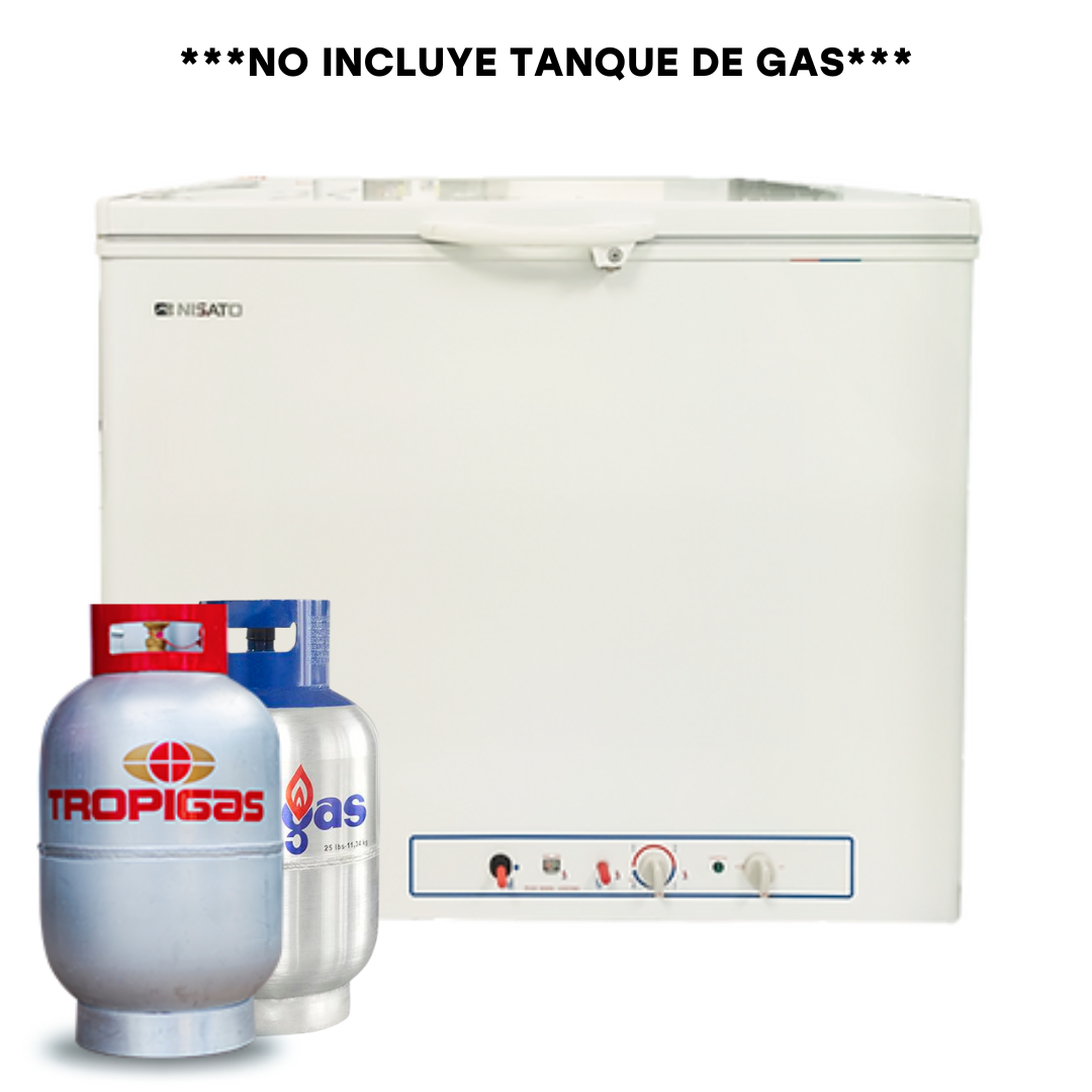 Congelador a Gas Horizontal de 6.7P3/191L Nisato NCHA-250CF Freezer. NISATO