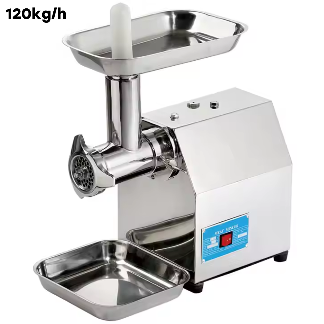 Molino de Carne Industrial de 120kg/h en Acero Inoxidable TC-12 Selecto