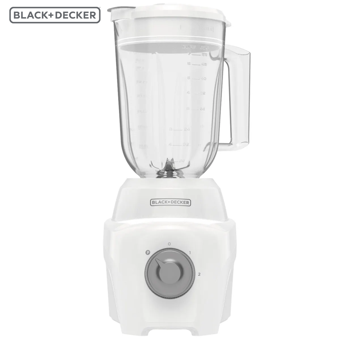 Licuadora Jarra Plástica 1.6L Ice Crush 2 Velocidades + Pulso Black and Decker BL0877-0WDLA BLACK + DECKER
