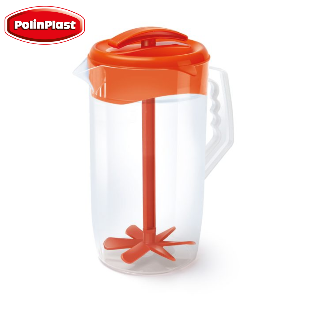 ( Jarra Plástica con Mezclador de 2.5L Polinplast 175-020