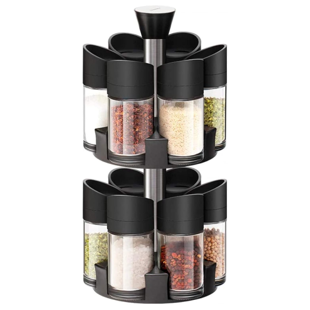 Set de 12 Envases para Condimentos de Vidrio 88159 Selecto