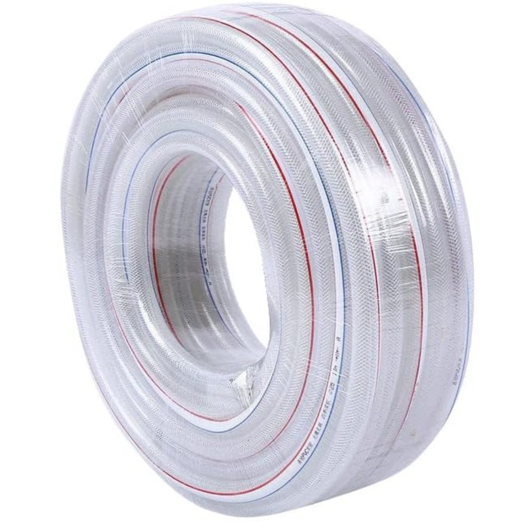 Rollo de Manguera PVC Transparente LPG 3/8" x 25m Selecto