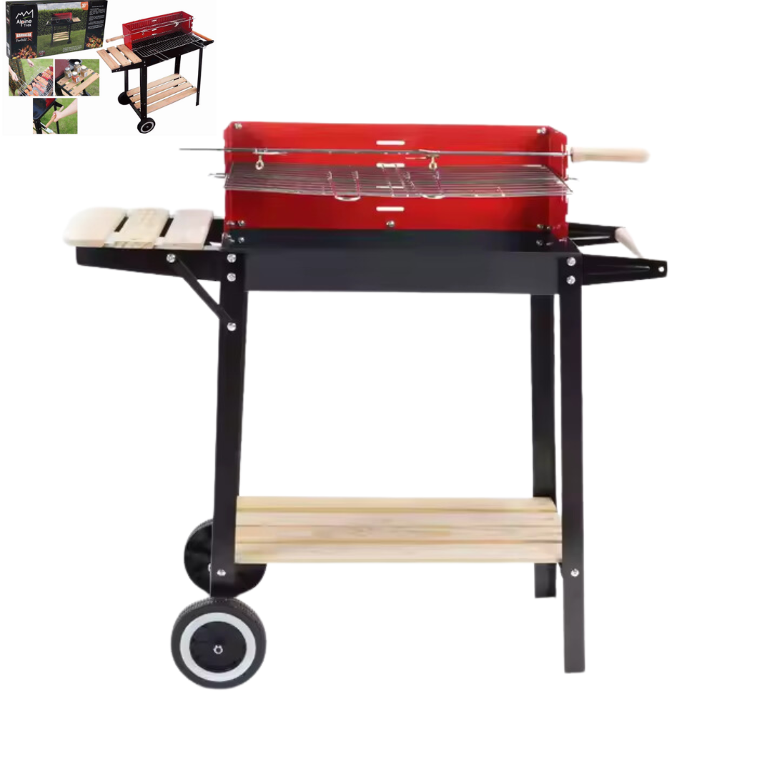 Asador de Carbón para BBQ ALP-BBQ8343 Barbacoa. Parrilla. Selecto