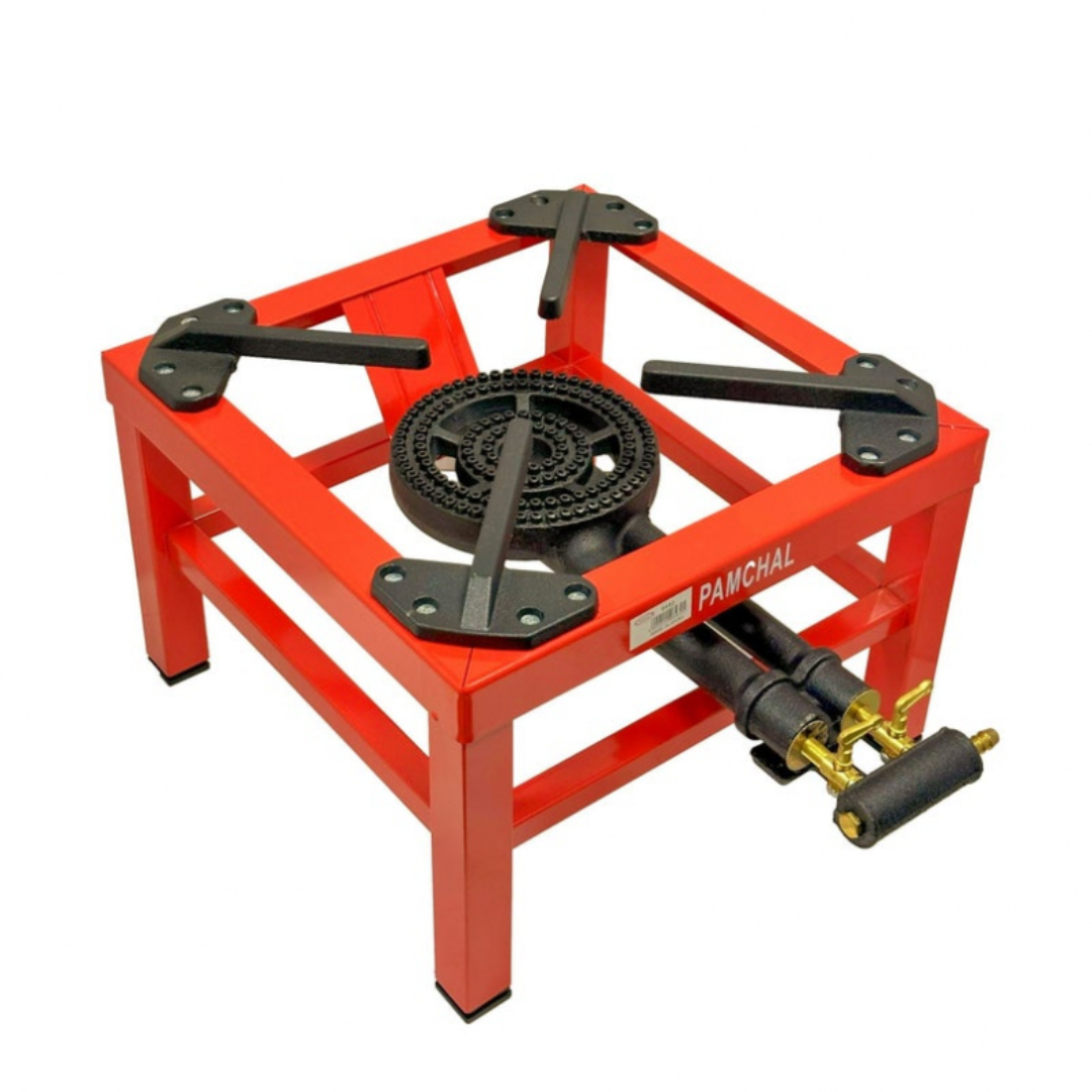 Estufa de Hierro Rojo 2 Llaves OS-RED08