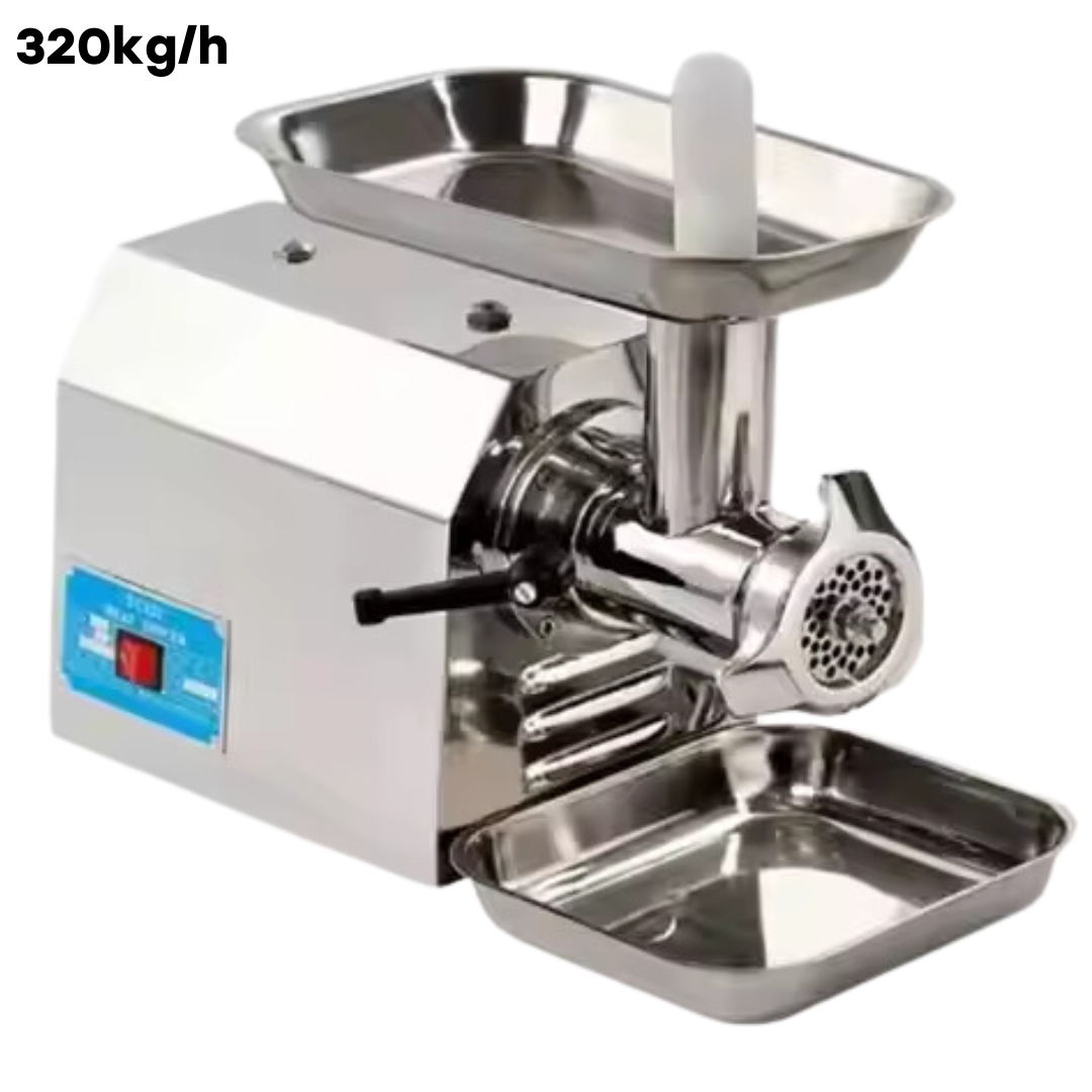 (LLEGANDO 30 DE MAYO) Molino de Carne Industrial de 320kg/h en Acero Inoxidable TC-32 Selecto