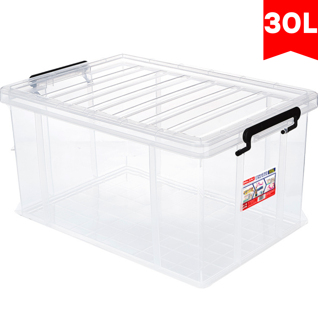 Contenedor Organizador de Almacenamientos Plástico 30L 307