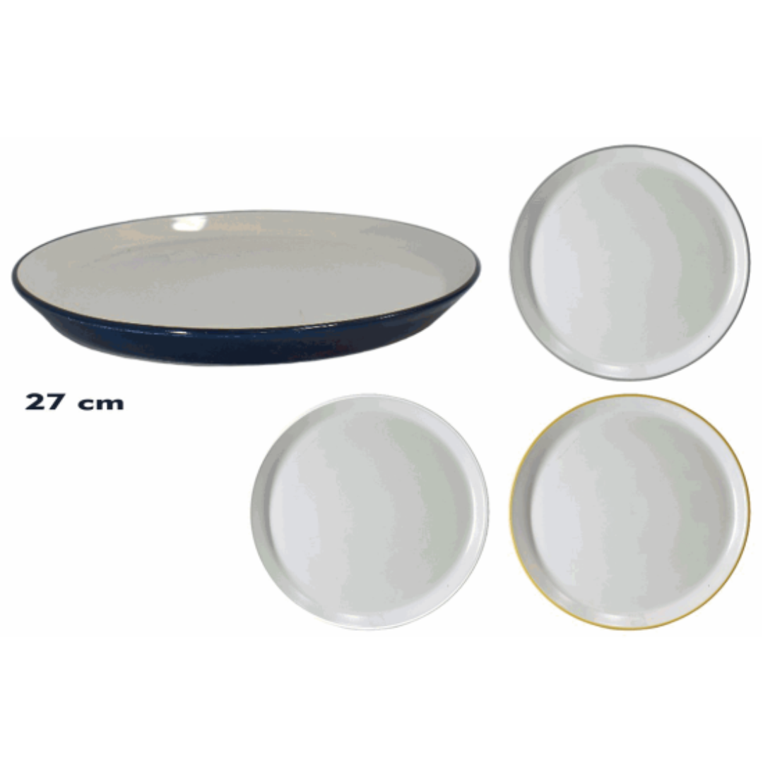 Plato de Porcelana 27cm 87632 Selecto