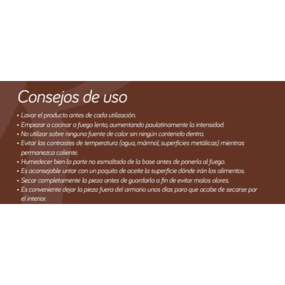 Cazuelas Ovaladas de Cerámica 30x19cm Regás