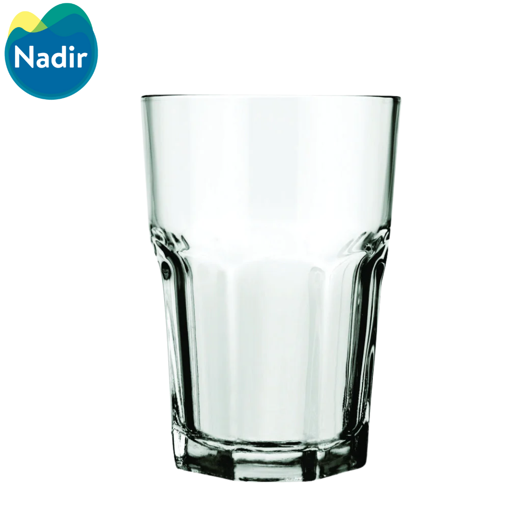 Vaso de Vidrio Bristol Transparente 410ml/13oz Nadir 27110200760763 Nadir