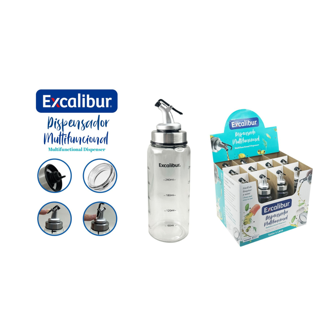 Dispensador de Aceite 250ml Excalibur A164-OB250