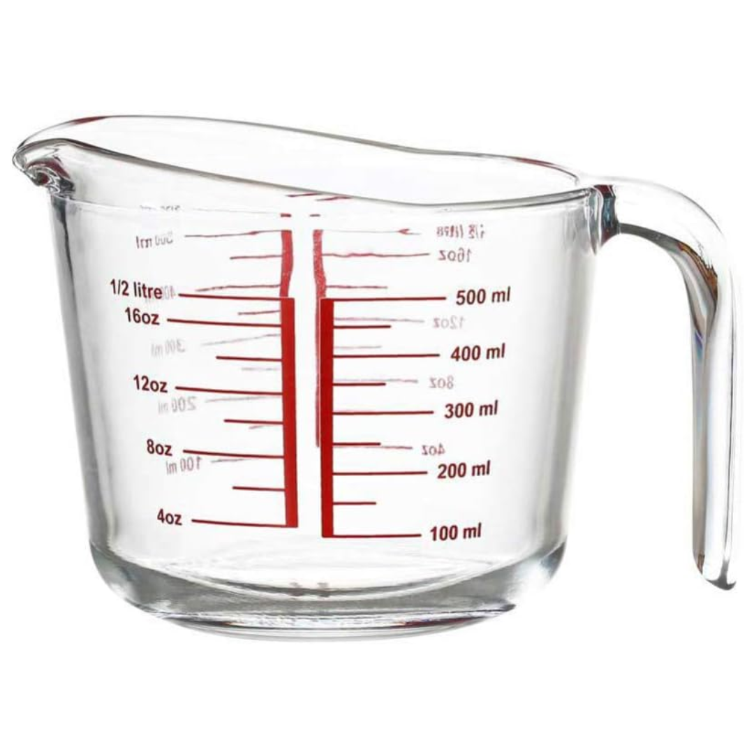 Taza de Medir de Vidrio 500ml 82276 Selecto