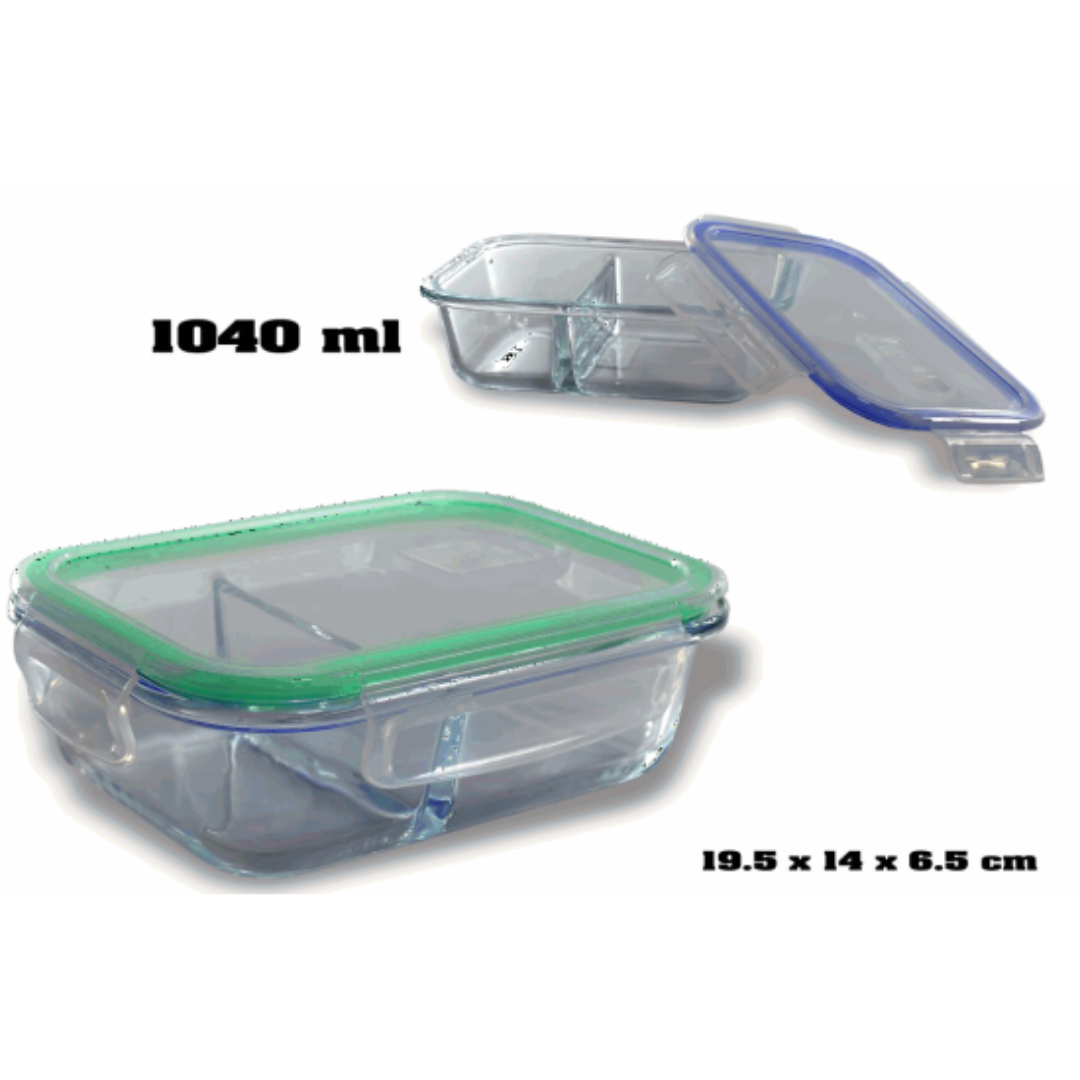 Envase de Vidrio con Tapa 1040ml LHC-7586 Selecto