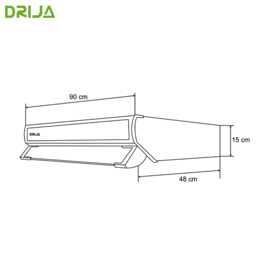 Extractor de Grasa Compatto 90 Acero Drija DRIJA