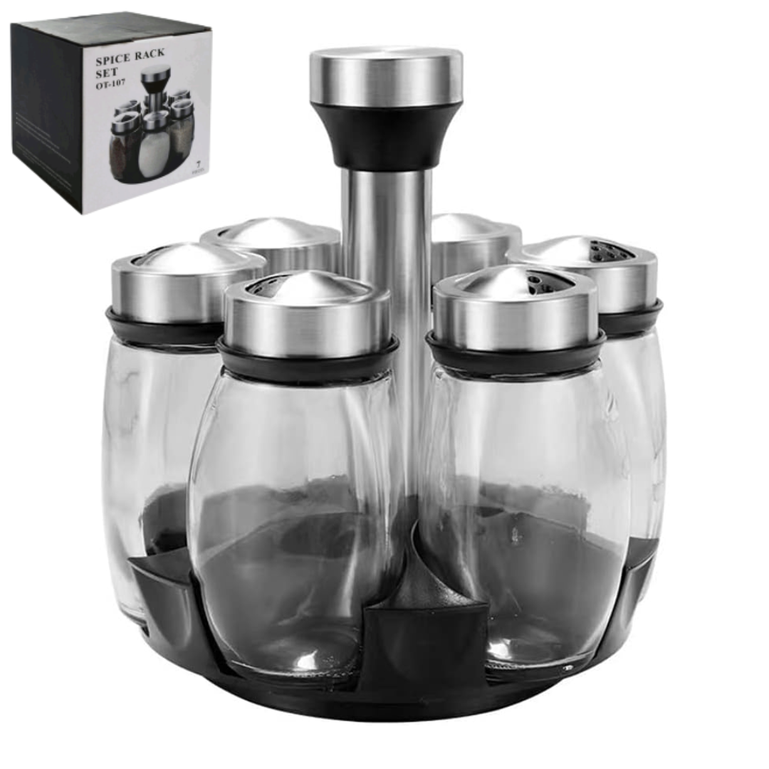 Set 6 Condimenteros de Vidrio 88160