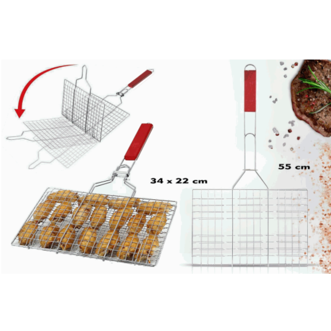 Parrilla de BBQ 34x22cm 88781 Selecto