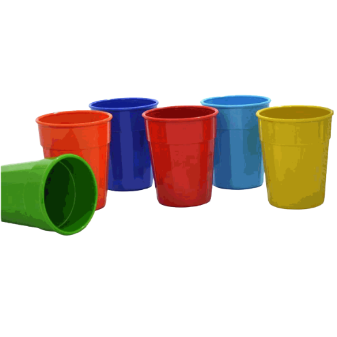 Vaso de Plástico de Colores Fuerte PET-15042