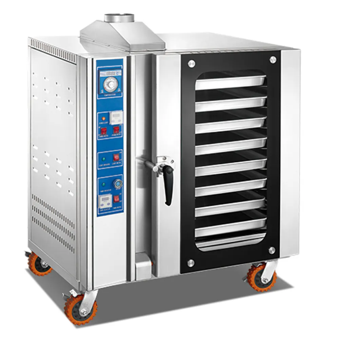 Horno de Convección a Gas de 8 Bandejas HGA-8 Selecto