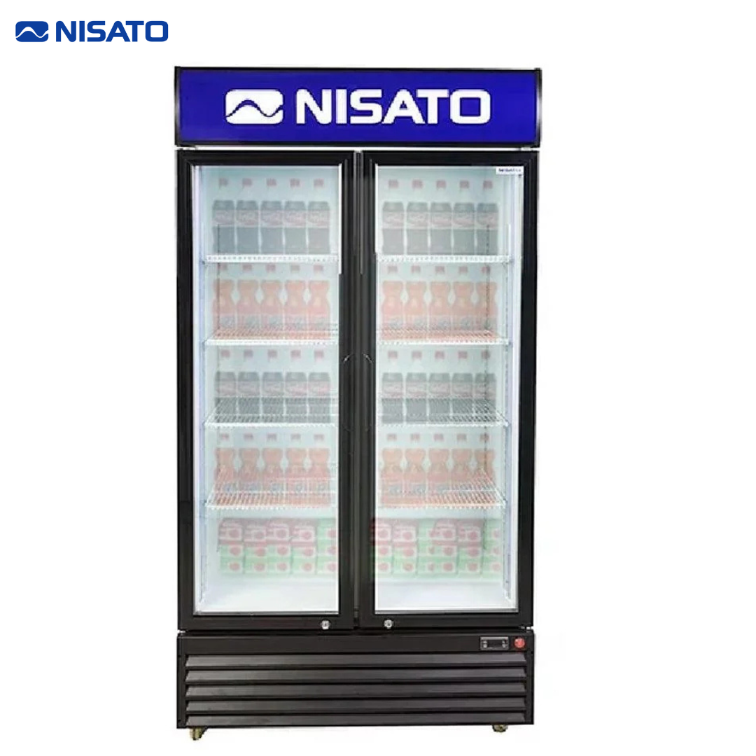 Vitrina Refrigeradora de 2 Puertas 23p3 568L No Frost NRE-23DDIC Nisato