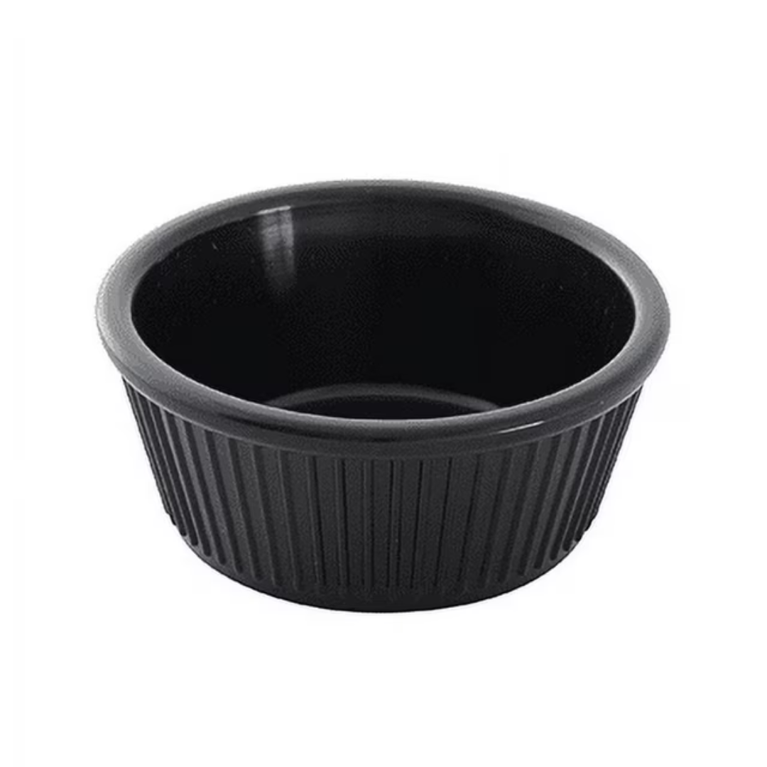 Ramekin de Melamina Negro 7x4cm BG-065-MBBLK Selecto