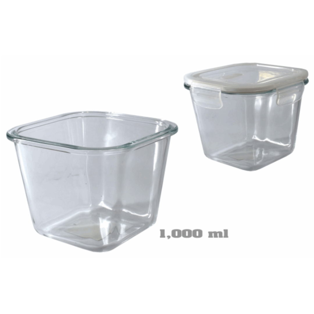 Envase de Vidrio con Tapa 1000ml 86316