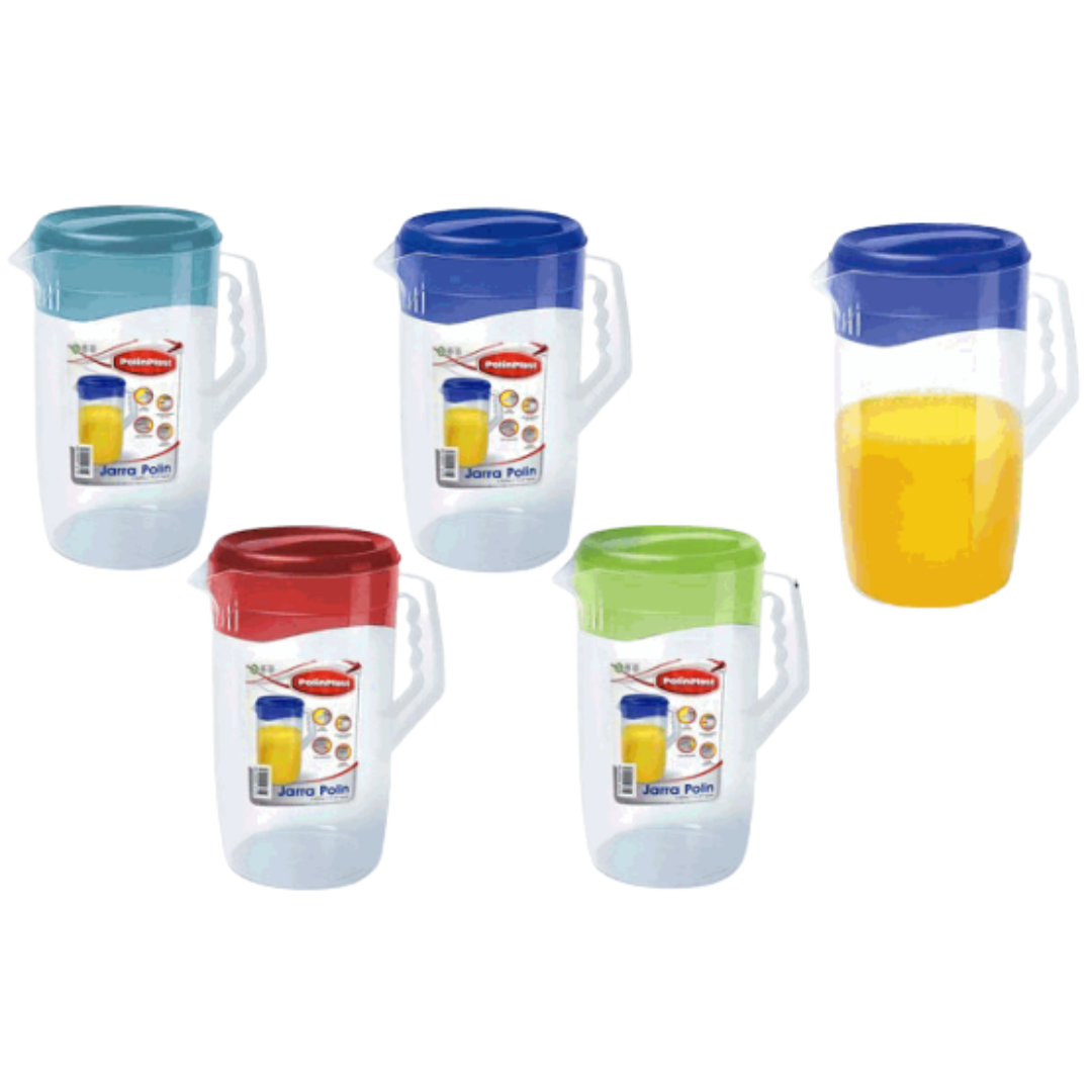 Jarra Plástica de 2.5 Litros PolinPlast 175-001 POLINPLAST