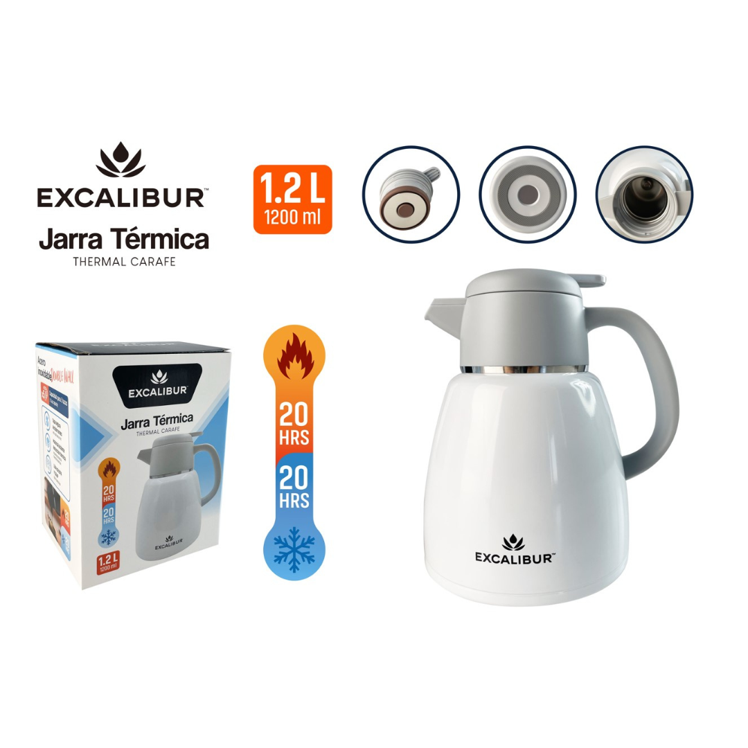 Jarra Térmica 1200ml Excalibur A164-BD1200 EXCALIBUR