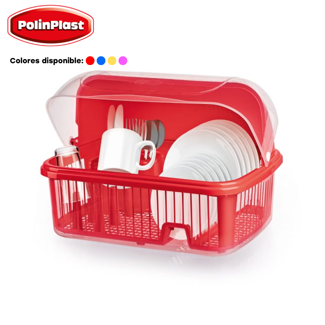 Escurridor de Platos Plástico Polinplast 175-015 POLINPLAST
