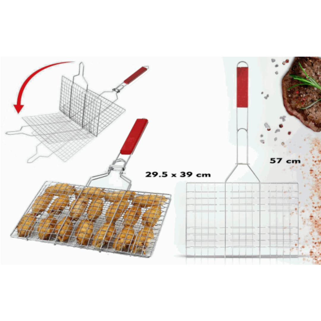 Parrilla para BBQ 29.5x39cm 88780 Selecto