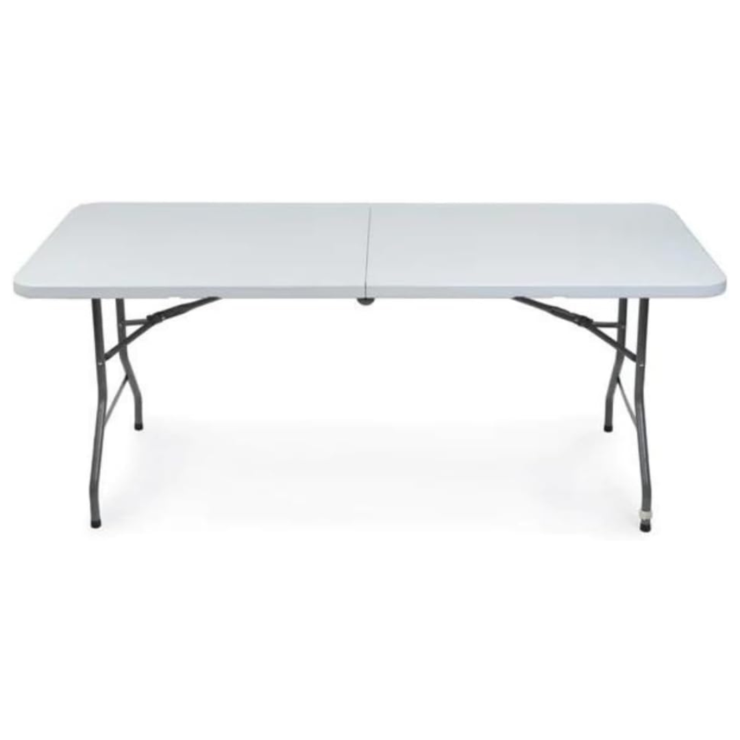 Mesa Plegable Plástica 74x180x75cm 6 Pies Homestar JH-ZA180