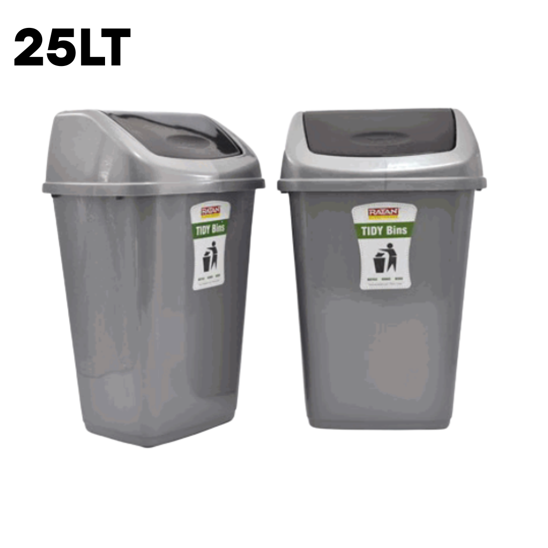 Basurero de Plástico 25 Litros Ratan 12831 Selecto