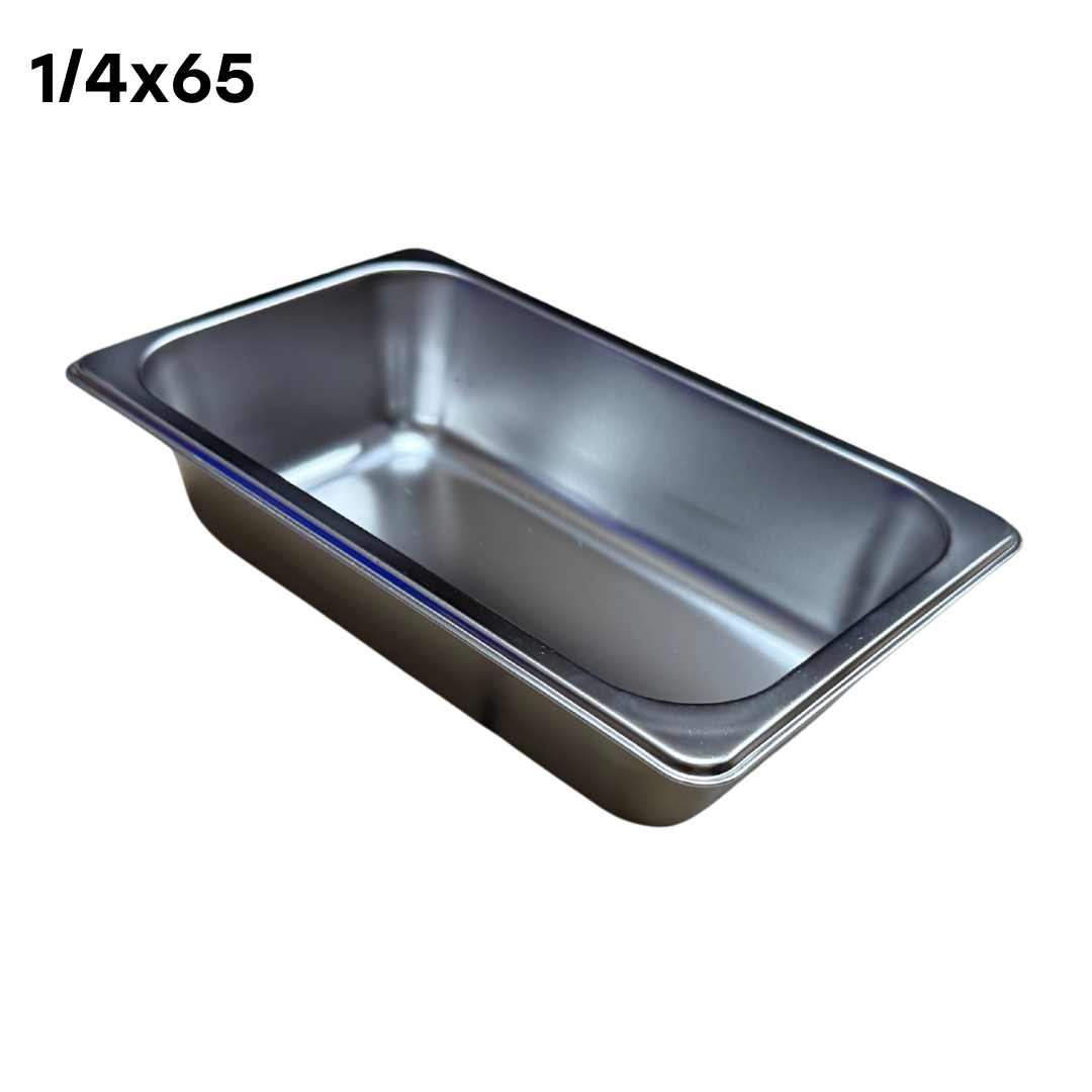 Bandeja GN Pan de Acero Inoxidable 1/4x65 265*162*65mm H5419