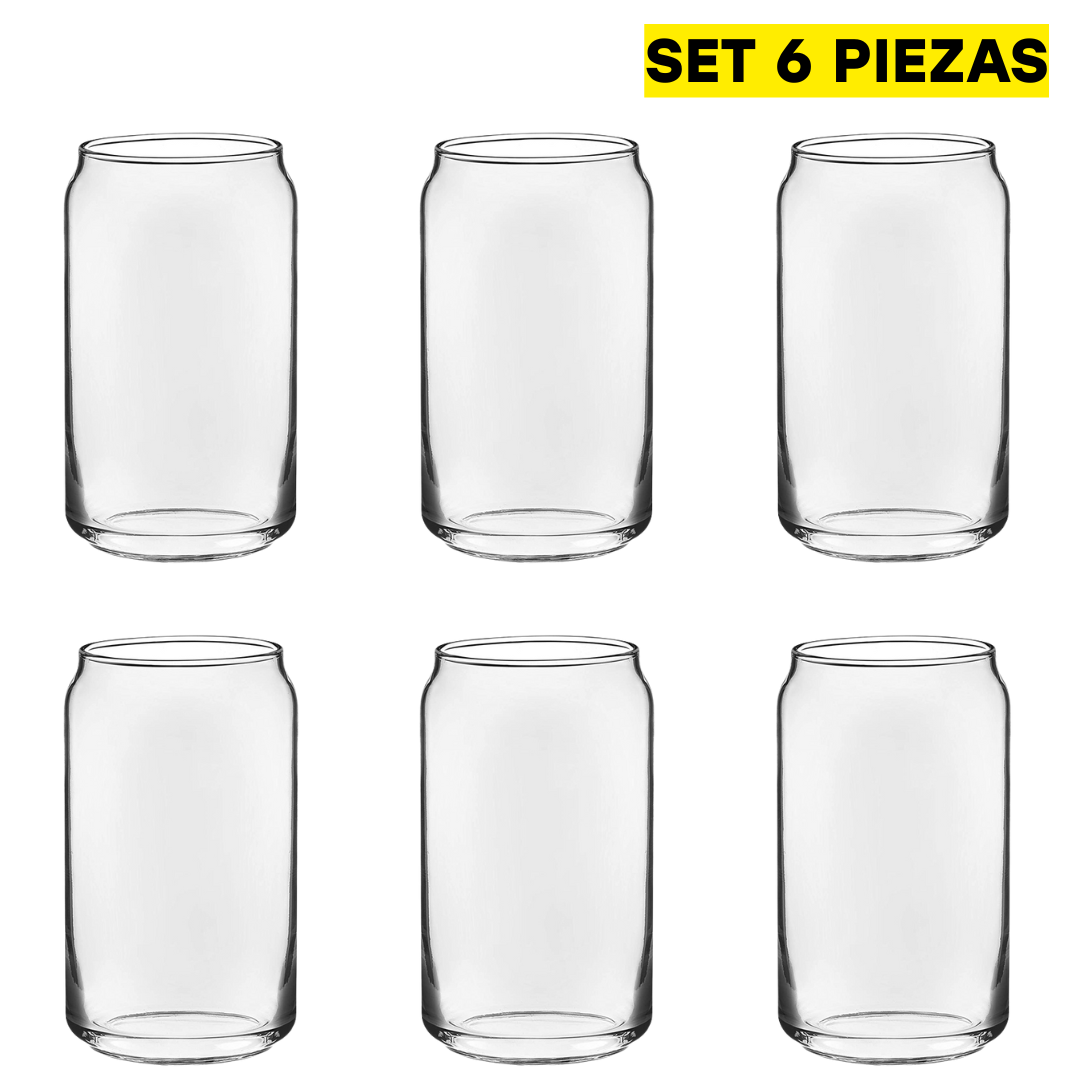Set 6 Vasos de Vidrio 470ml BW-159-17 Selecto
