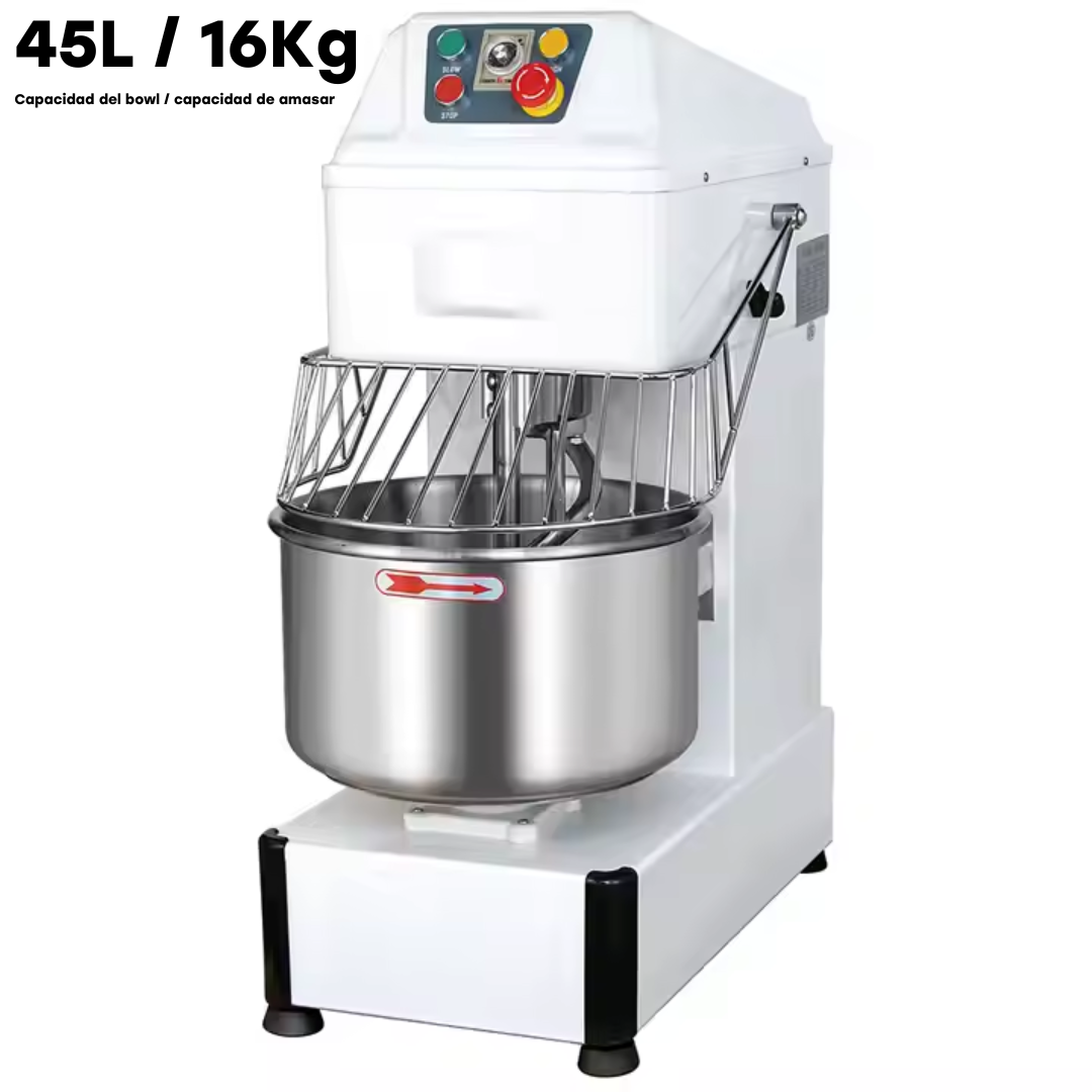 Amasadora Industrial 45L/16kg Eléctrico HS40
