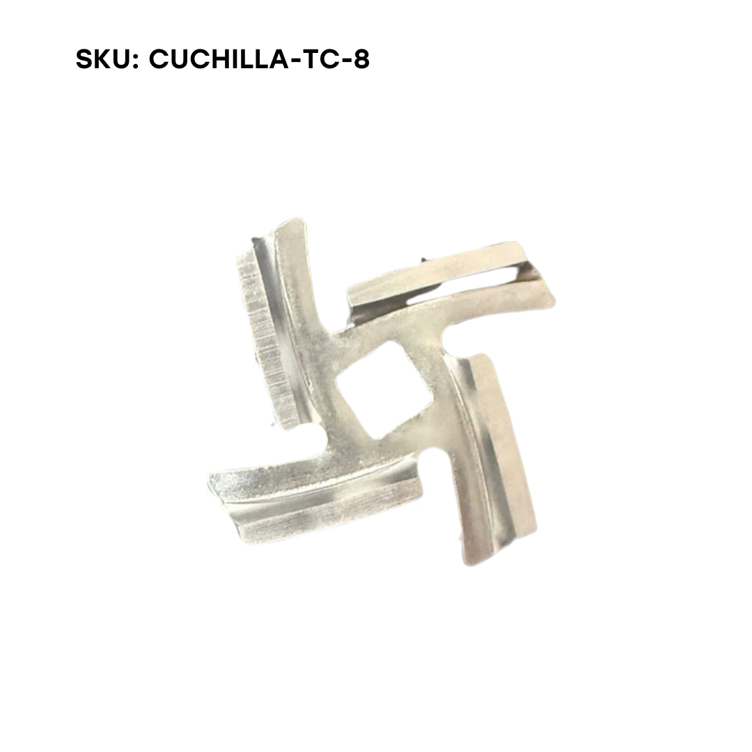 Repuestos para Molino de Carne Industrial TC-8 / TC-12 / TC-22 / TC-32 Selecto