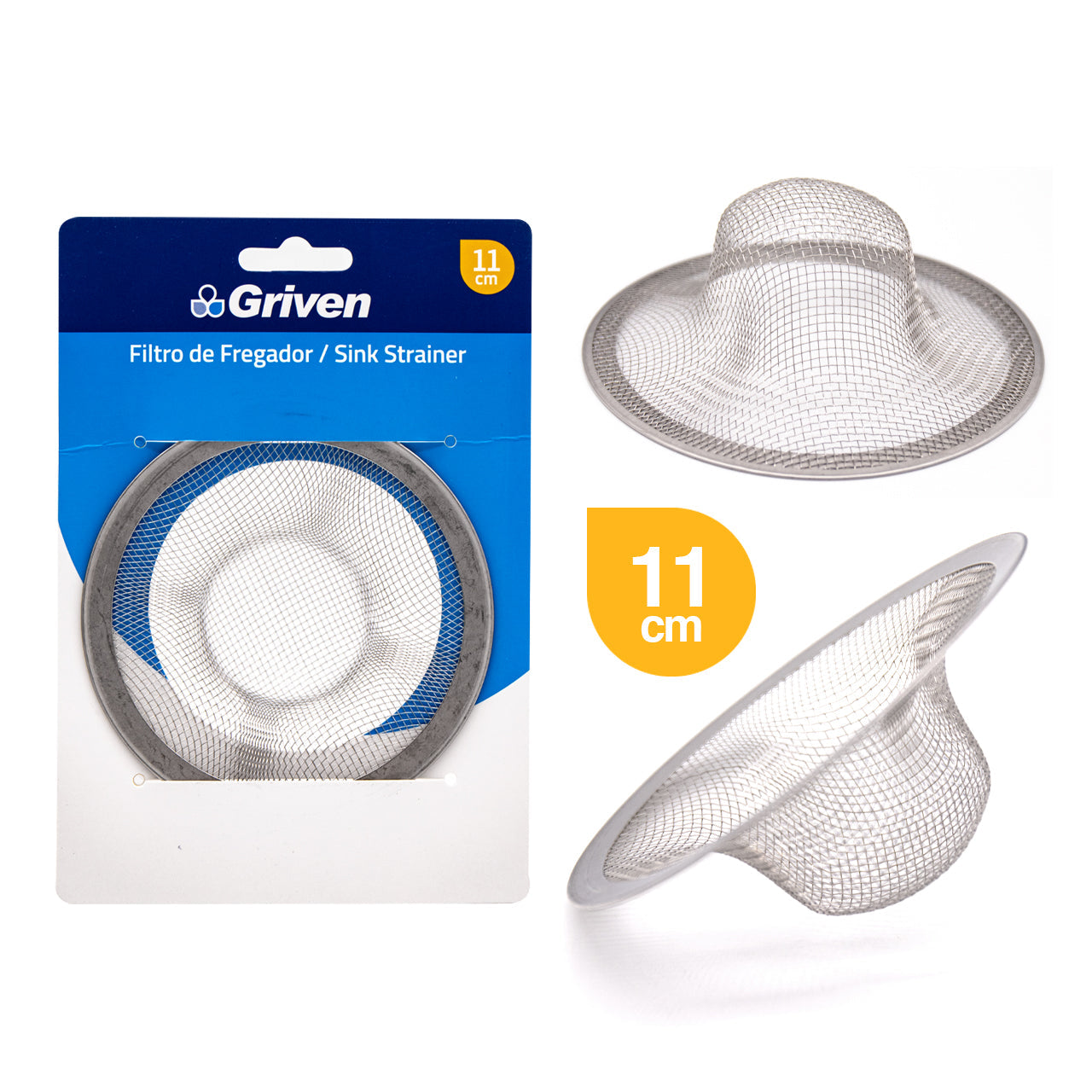 Filtro Colador para Fregador 11cm Griven TL-63141 GRIVEN