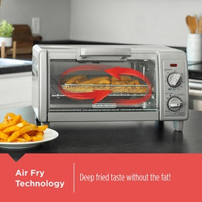 Horno Eléctrico de Convección y Freidora de Aire Black and Decker TO1785SG BLACK + DECKER
