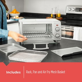Horno Eléctrico de Convección y Freidora de Aire Black and Decker TO1785SG BLACK + DECKER