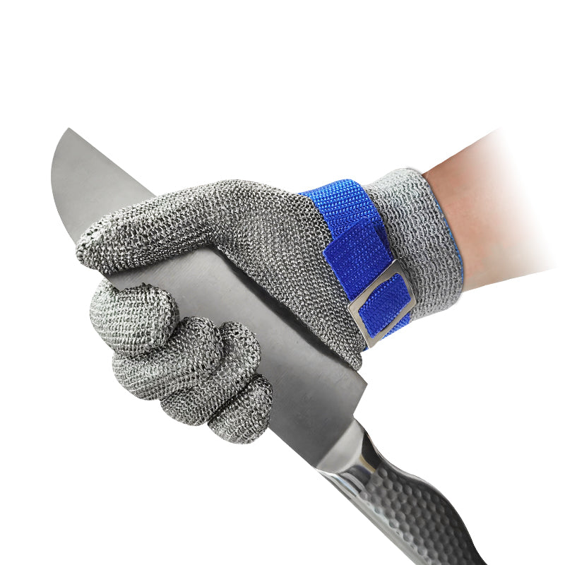 Par de Guantes Anti Cortes Protector de Cuchillo 3 Tamaños Disponibles Selecto