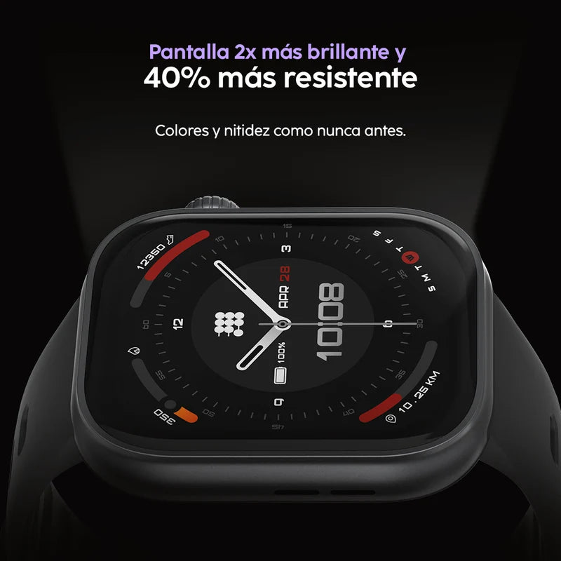 Smartwatch Reloj Inteligente Cubitt VIVA 2 Wolf Gray con Pantalla AMOLED 1.85", Llamadas Bluetooth y VITA AI CT-VIVA2-8