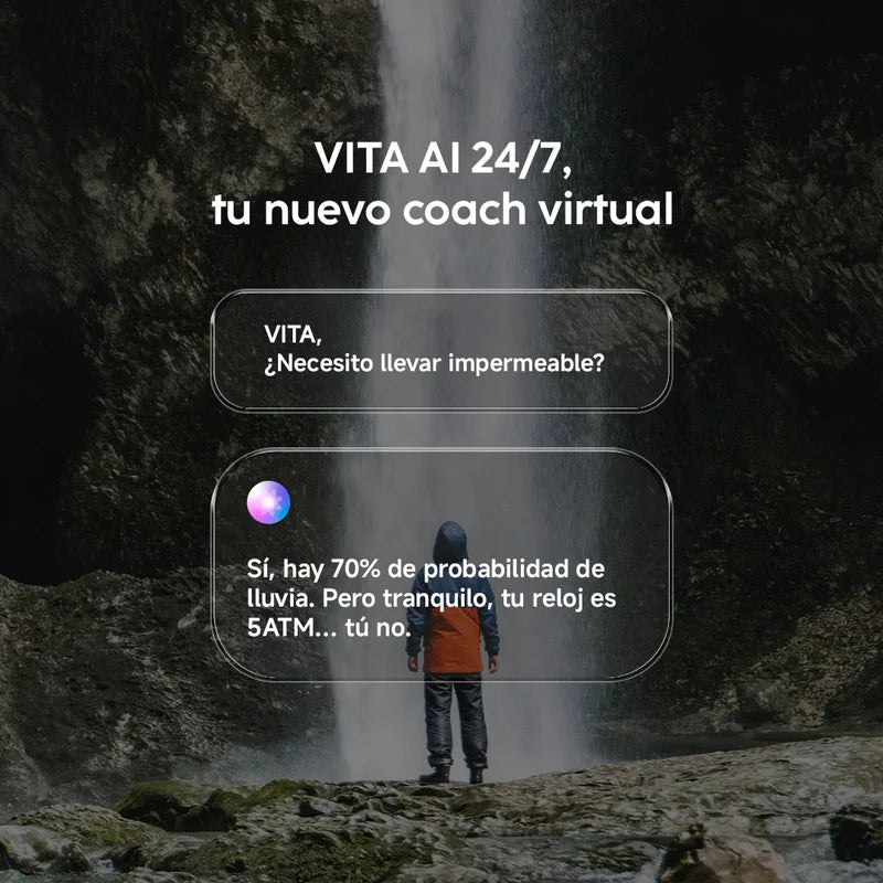 Smartwatch Reloj Inteligente Cubitt VIVA Pro 2 Deepest Blue con GPS Integrado, Pantalla AMOLED 1.85" y VITA AI CT-VIVAP2-2