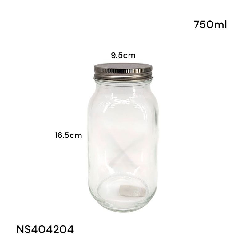 Envase de Vidrio con Tapa 750ml NS404204
