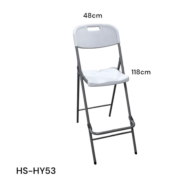 Silla Plegable Plástica Alta HS-HY53